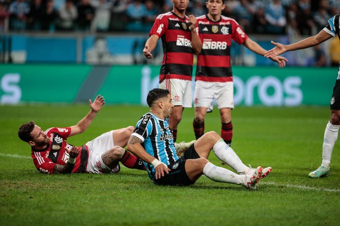 Gato invade Maracanã e rouba a cena em Flamengo x Grêmio; veja