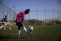 Porto Alegre, RS, 2024: A iniciativa pioneira tem como objetivo incentivar a participação no esporte para adolescentes do sexo feminino e oportunizar a descoberta de novos talentos no futebol. - Camila Hermes/Agência RBS<!-- NICAID(15673871) -->