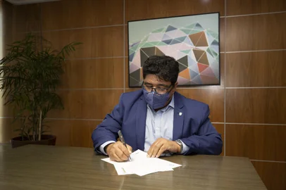 O novo presidente interino da CBF, Ednaldo Rodrigues.Foto: Lucas Figueiredo / CBFIndexador: Lucas Figueiredo/CBF<!-- NICAID(14872259) -->