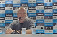 Mano Menezes em coletiva de imprensa após Palmeiras x Grêmio<!-- NICAID(16088574) -->