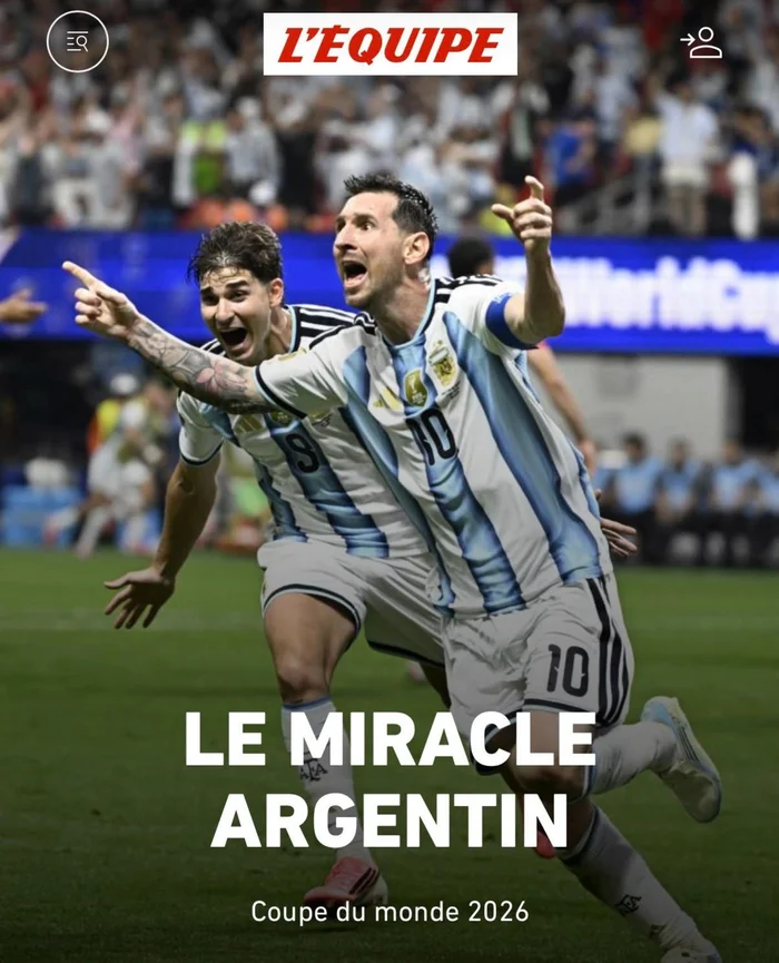 Reprodução / L'Equipe Reprodução / L'Equipe