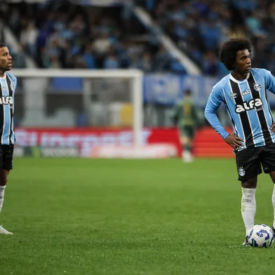 PORTO ALEGRE, RS, BRASIL, 24-09-2025: Grêmio x Botafogo válido pelo Campeonato Brasileiro Série A 2025, na Arena. Foto: Renan Mattos / Agência RBS<!-- NICAID(16132197) -->