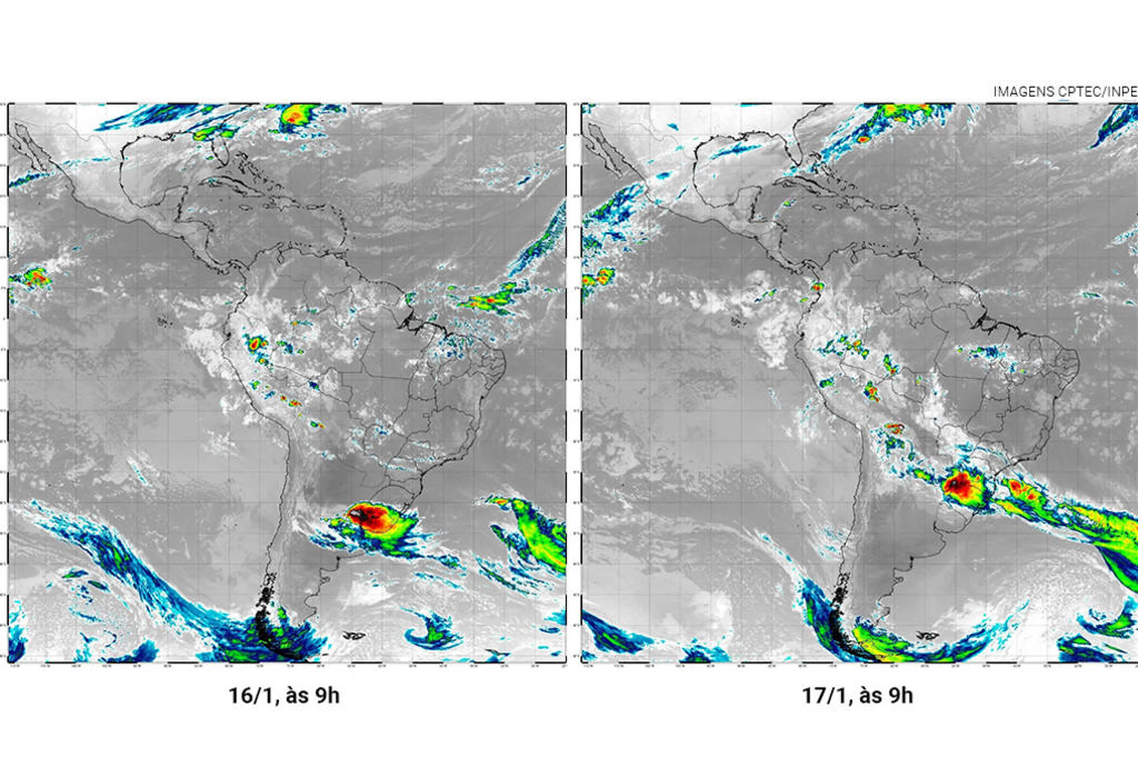 CPTEC/INPE/Divulgação