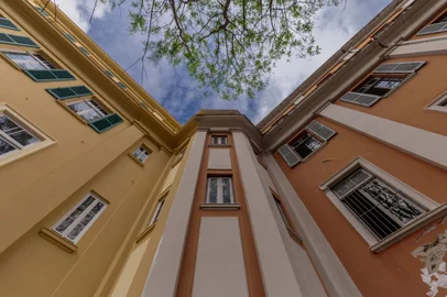 Fachada interna da Fundação O Pão dos Pobres, em Porto Alegre.<!-- NICAID(15616940) -->