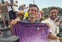 Gremista que ganhou camiseta de João Fonseca em Roland Garros já foi jogador de futebol e faz sucesso nas redes sociais