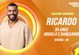 Ricardo, de Goiás, está na casa de vidro do "BBB 26"
