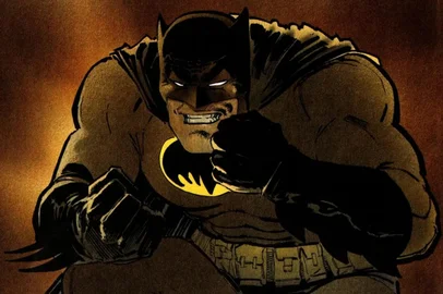 Batman: O Cavaleiro das Trevas (1986), história em quadrinhos de Frank Miller, com Klaus Janson e Lynn Varley<!-- NICAID(16231668) -->