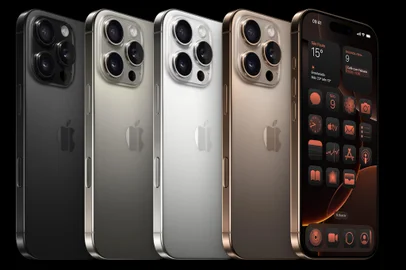 O novo celular da Apple, o Iphone 16 - Na imagem, a versão Pro do aparelho<!-- NICAID(15861629) -->