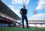 "Mais uma vez a arbitragem foi protagonista do jogo", afirma técnico do Juventude após derrota para o Atlético-GO