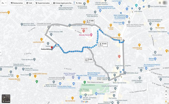 Google Maps / Reprodução