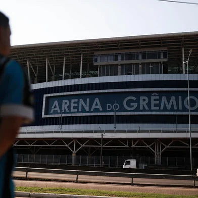 PORTO ALEGRE, RS, BRASIL - 2024.08.28 - A volta da Arena do Grêmio. (Foto: Renan Mattos/Agencia RBS)<!-- NICAID(15852844) -->