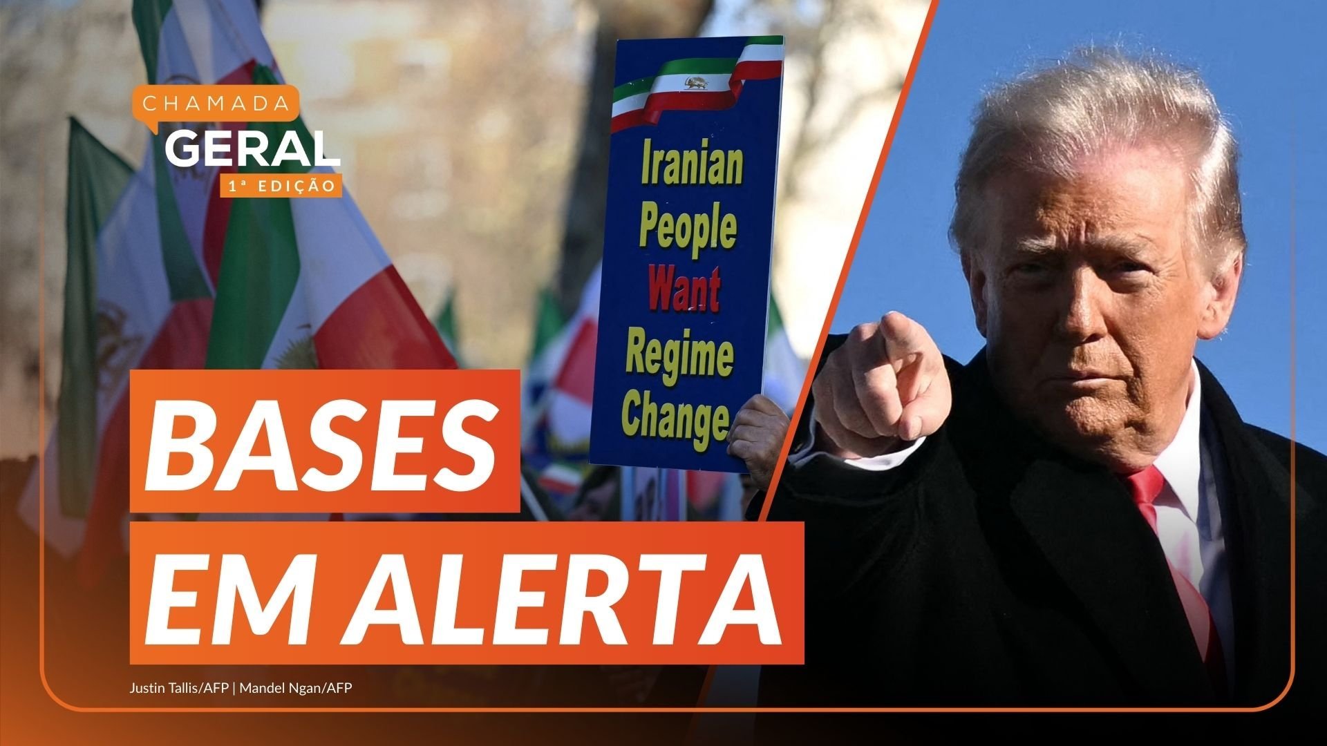 Ir&atilde; amea&ccedil;a bombardear bases americanas se for atacado pelos EUA