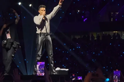 Luan Santana em Porto Alegre, 2026.