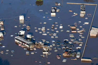 Eldorado do Sul, RS, Brasil, 09/05/2024 - Eldorado do Sul, a cidade que ficou isolada - Foto: Jefferson Botega/Agência RBS<!-- NICAID(15760090) -->