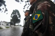 CAXIAS DO SUL, RS, BRASIL, 28/06/2024. Saiba o que motiva os jovens a ingressarem como voluntários no exército brasileiro. Na foto, quartel do 3° Grupo de Artilharia Antiaérea (GAAAE), em Caxias do Sul. (Bruno Todeschini/Agência RBS)Indexador: BTK<!-- NICAID(15800660) -->