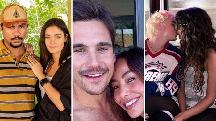 Fábio Rocha/ @nicolasprattes Instagram / @julianofloss e @amarinasena Instagram/ / Reprodução