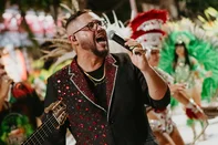 igor goulart , intérprete, escuela de samba barrio rampla, carnava, artigas, uruguai<!-- NICAID(15999322) -->