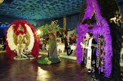Baile de Carnaval  Municipal de POA. 1994. Na Sogipa.#Fotógrafo:  Guaracy Andrade#Envelope: 135244<!-- NICAID(15675426) -->