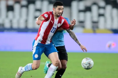 futebol, Mathias Villasanti, Paraguai, Grêmio<!-- NICAID(14857851) -->