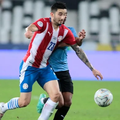 futebol, Mathias Villasanti, Paraguai, Grêmio<!-- NICAID(14857851) -->