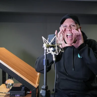 Wendel Bezerra, dublador de personagens como Bob Esponja<!-- NICAID(16165953) -->