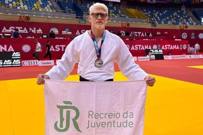 Medalha de Prata para Marcelo Casanova no Grand Prix de Judô Paralímpico<!-- NICAID(16104963) -->