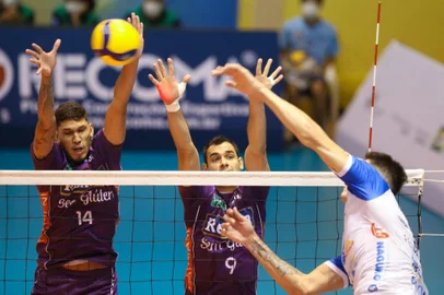 Felipe Roque, vôlei, Taubaté