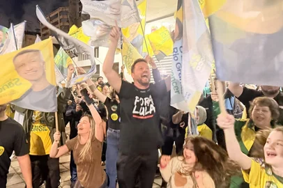 Comemoração de Mauricio Marcon e seus apoiadores em Caxias do Sul<!-- NICAID(16380051) -->