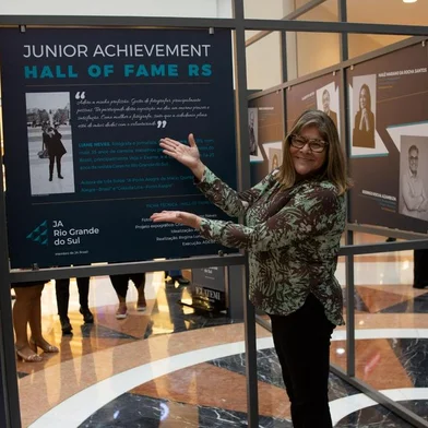 Liane Neves na exposição, no shopping Iguatemi<!-- NICAID(15443992) -->