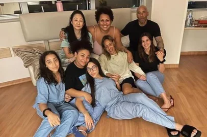 Família de Pelé no Natal<!-- NICAID(15304177) -->
