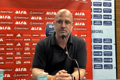 José Olavo Bisol após eliminação do Inter na Copa do Brasil<!-- NICAID(16096194) -->