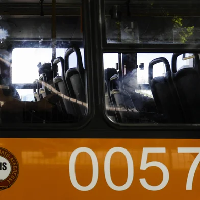 PORTO ALEGRE, RS, BRASIL, 07.02.2025: Carris completa um ano de privatização. Foto: Camila Hermes/Agencia RBS<!-- NICAID(15971582) -->