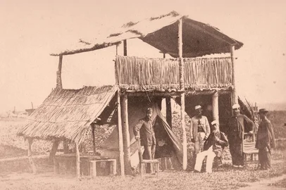 Morada do general Andrade Neves, Barão do Triunfo, em 1867.<!-- NICAID(16254251) -->