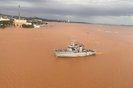 Navio-Patrulha Babitonga, da Marinha, já está em Porto Alegre, junto como o Navio Hidrográfico Balizador Comandante Varella