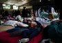 Médicos alertam para o risco de doenças respiratórias nos abrigos