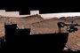 Rover Curiosity da Nasa encontra rochas onduladas causadas por ondas em Marte. Foto: NASA/JPL-Caltech/MSSS<!-- NICAID(15344371) -->