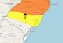 Inmet emite alertas para tempestade e chuva intensa no RS neste sábado