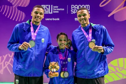 Deivid Silva, Juliana Viana, Davi Silva, badminton