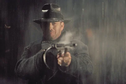 Estrada para Perdição (2002), de Sam Mendes, com Tom Hanks e Daniel Craig<!-- NICAID(14906548) -->