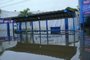PORTO ALEGRE, RS, BRASIL - 16/05/2024 - Diques do Sarandi vazando agua. FOTO: RONALDO BERNARDI, AGÊNCIA RBS<!-- NICAID(15765561) -->