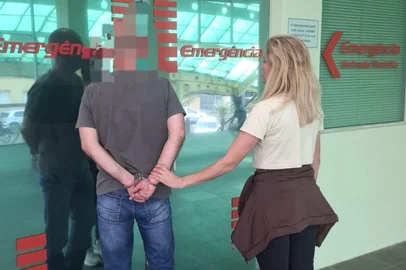 Polícia Civil São Gabriel / Divulgação Homem é preso por suspeita de violência doméstica contra ex-companheira em São Gabriel<!-- NICAID(16165509) -->