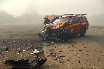 Acidente na BR-285 deixa dois mortos em Água Santa<!-- NICAID(16307329) -->