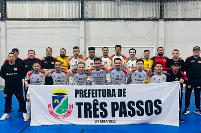 Atlec, time de Três Passos, é um dos semifinalistas da Copa dos Pampas de Futsal<!-- NICAID(16136288) -->