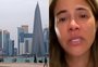 “Sem perspectiva de volta para casa”, desabafa Miá Mello sobre estar presa no Qatar