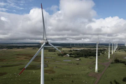 Osório, RS, Brasil - Hidrogênio Verde - Rio Grande do Sul conta com seu pontecial eólico para liderar a produção de hidrogênio verde no país. Foto: Jefferson Botega / Agencia RBS<!-- NICAID(15419568) -->