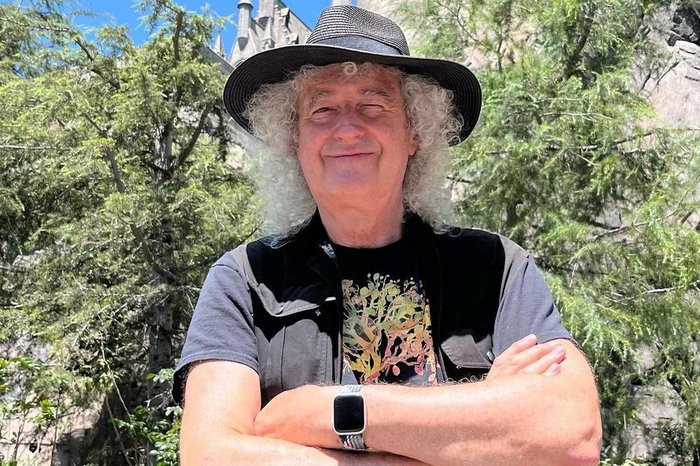 @brianmayreal Instagram / Reprodução @brianmayreal Instagram / Reprodução