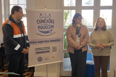 Gabriel Veríssimo / Grupo RBS campanha do agasalho <!-- NICAID(16287350) -->