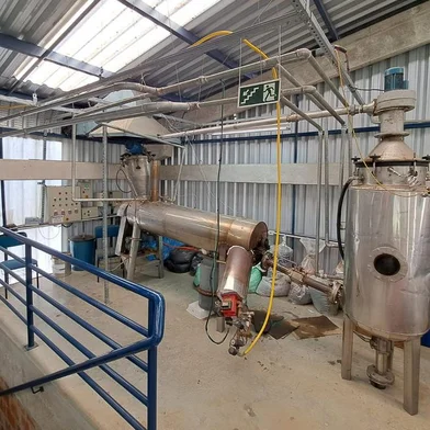 Caxias terá unidade de teste para geração de energia a partir do lixo. Na foto reator de pirólise usada nos primeiros estudos<!-- NICAID(15365364) -->