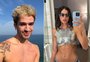 Bruna Marquezine compartilha foto beijando João Guilherme