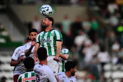 CAXIAS DO SUL, RS, BRASIL, 18/05/2025. Juventude x Fluminense, jogo válido pela nona rodada da série A do Campeonato Brasileiro e realizado no estádio ALfredo Jaconi. (Porthus Junior/Agência RBS)Indexador: BTK                             <!-- NICAID(16040165) -->